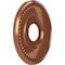 Ekena Millwork Berkshire PVC Medallion (Canopies up to 5 3/4"), 13"OD x 3 1/2"ID x 3/4"P, Bright Coat Copper CMP13BEBCO - alternate 3